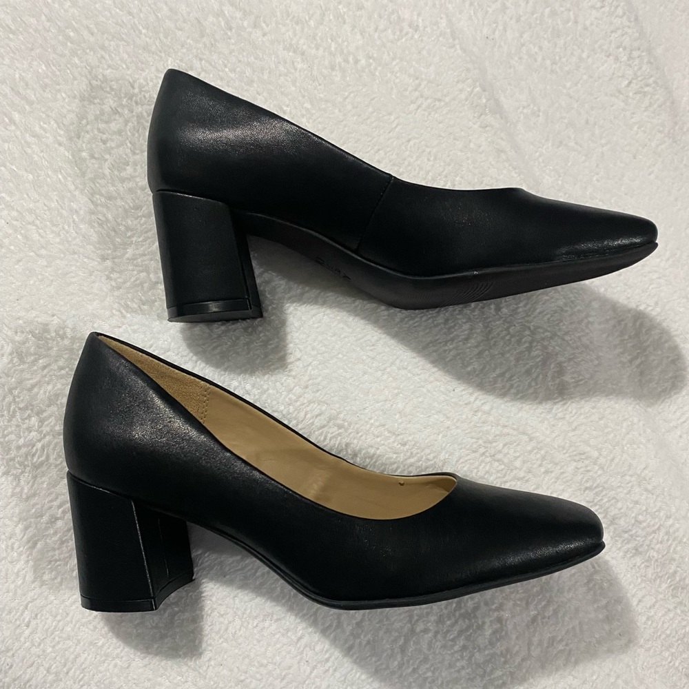Naturalizer Warner Black Smooth